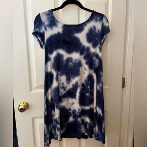 Tie Dye-Shibori T-Shirt Dress